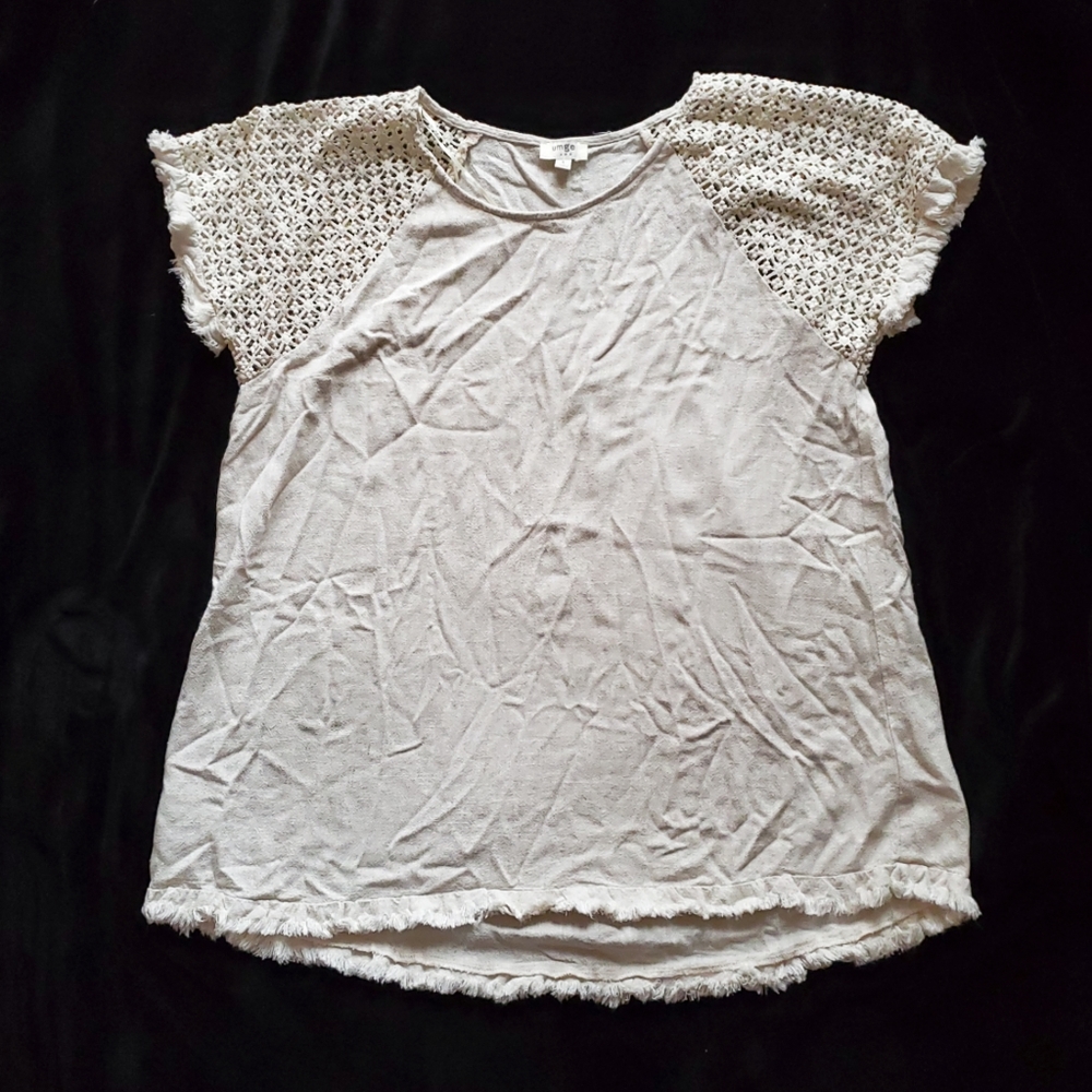 Cream, Large, Umgee shirt